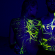 Illustration for article titled 10 Psychedelic Blacklight Portraits